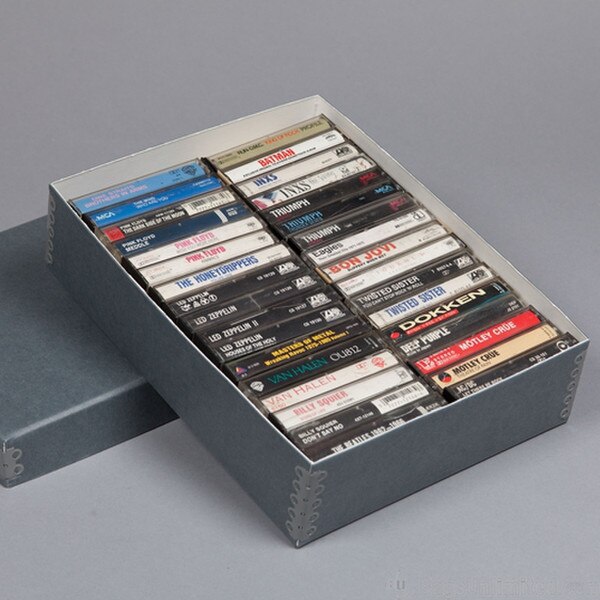 Archival Audio Cassette Storage Box
